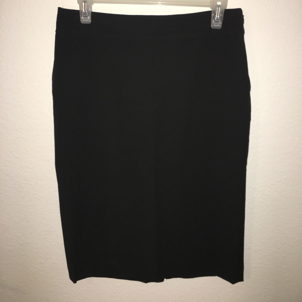 Black pencil skirt