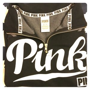 Victoria's Secret Pink Boyfriend Half Zip