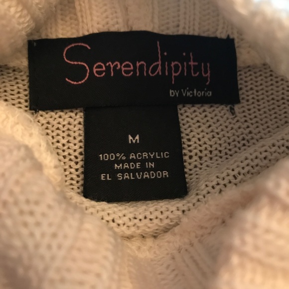 Turtleneck W/Ribbed Trimming..Lightweight & Flirty - Picture 6 of 6