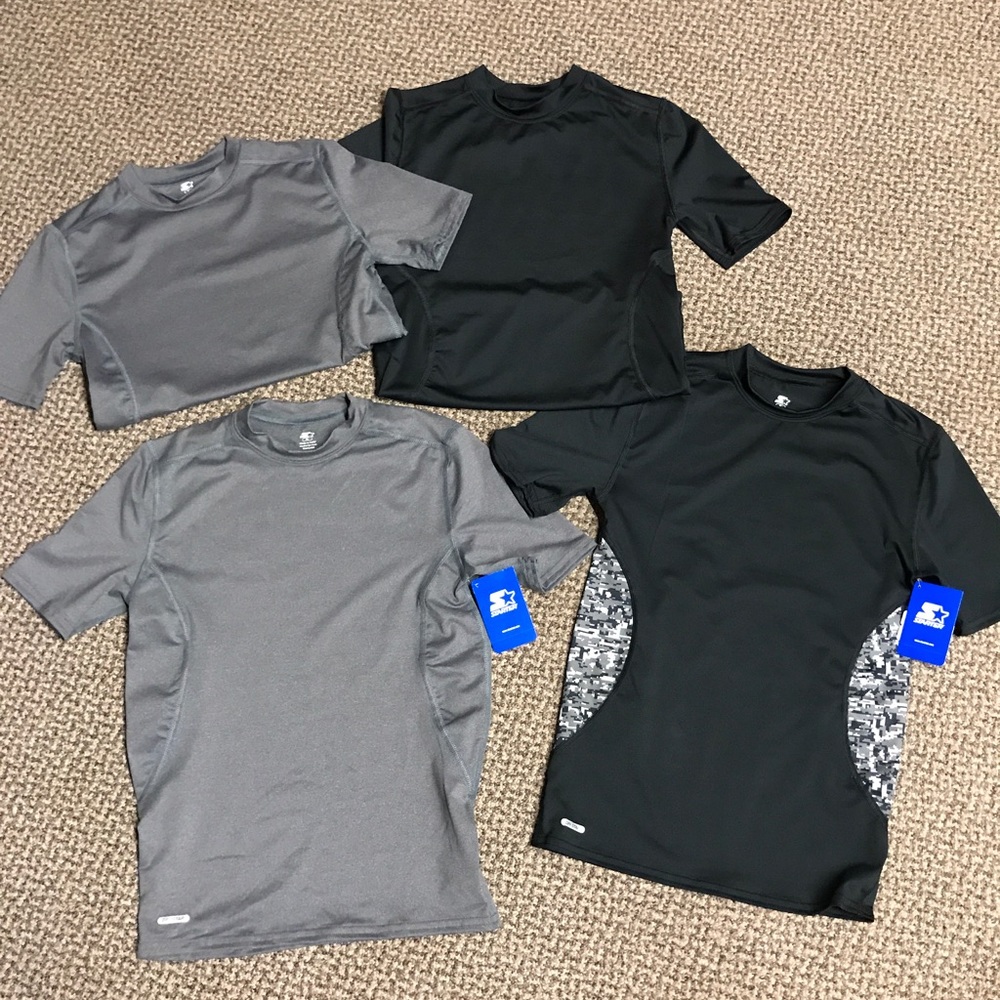4 Fitted NEW Dry Star Shirts