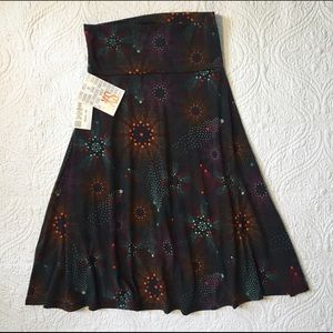 NWT lularoe azure skirt XS