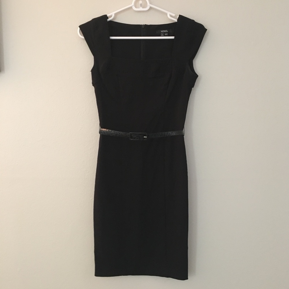 XOXO black dress