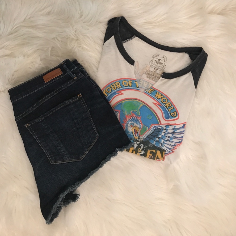 Abercrombie & Fitch cut offs💖