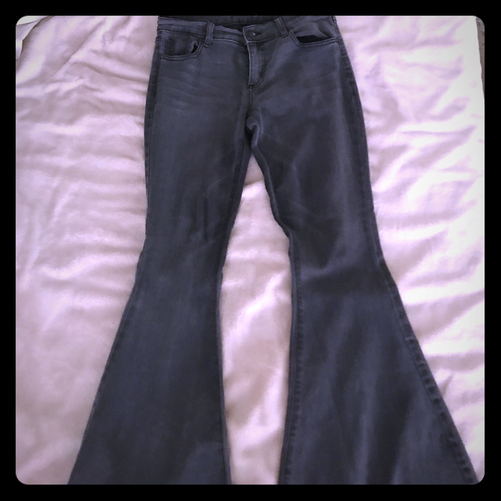 Free People Bells size 26 slate grey!