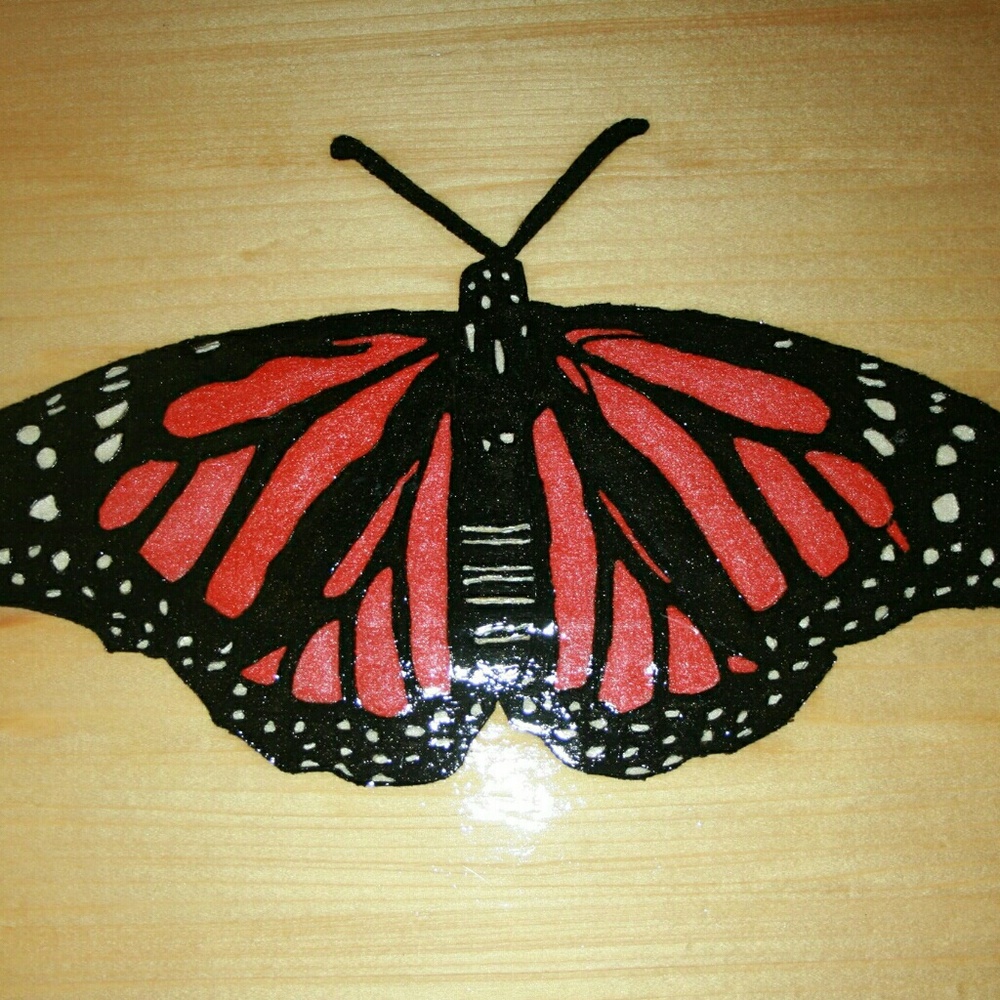 Hand Carved And Hand Painted Carving