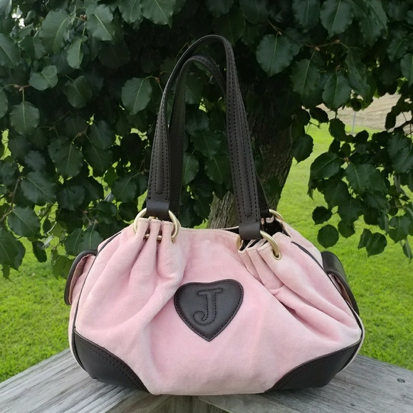 SOLD ~ Juicy Couture Pink Scottie Embroidery Bag - Picture 3 of 8