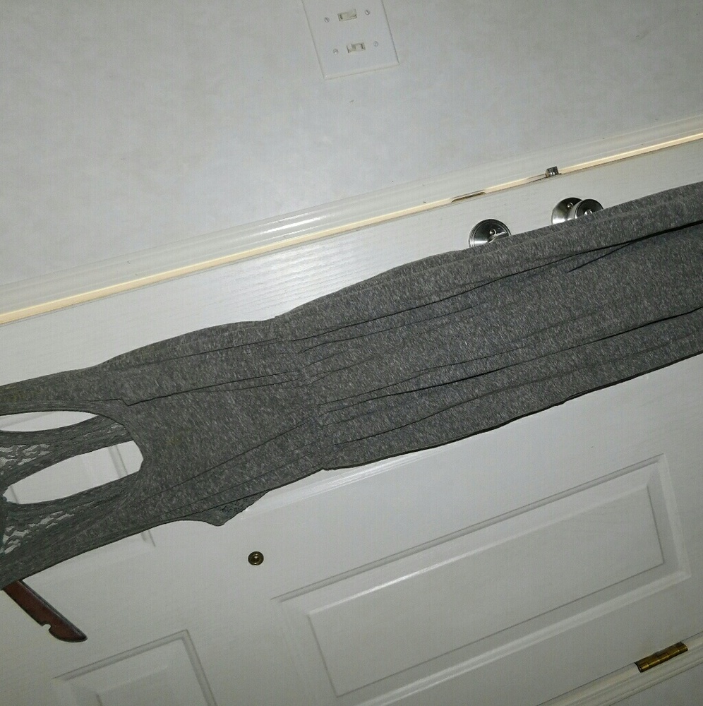 Grey maxi dress
