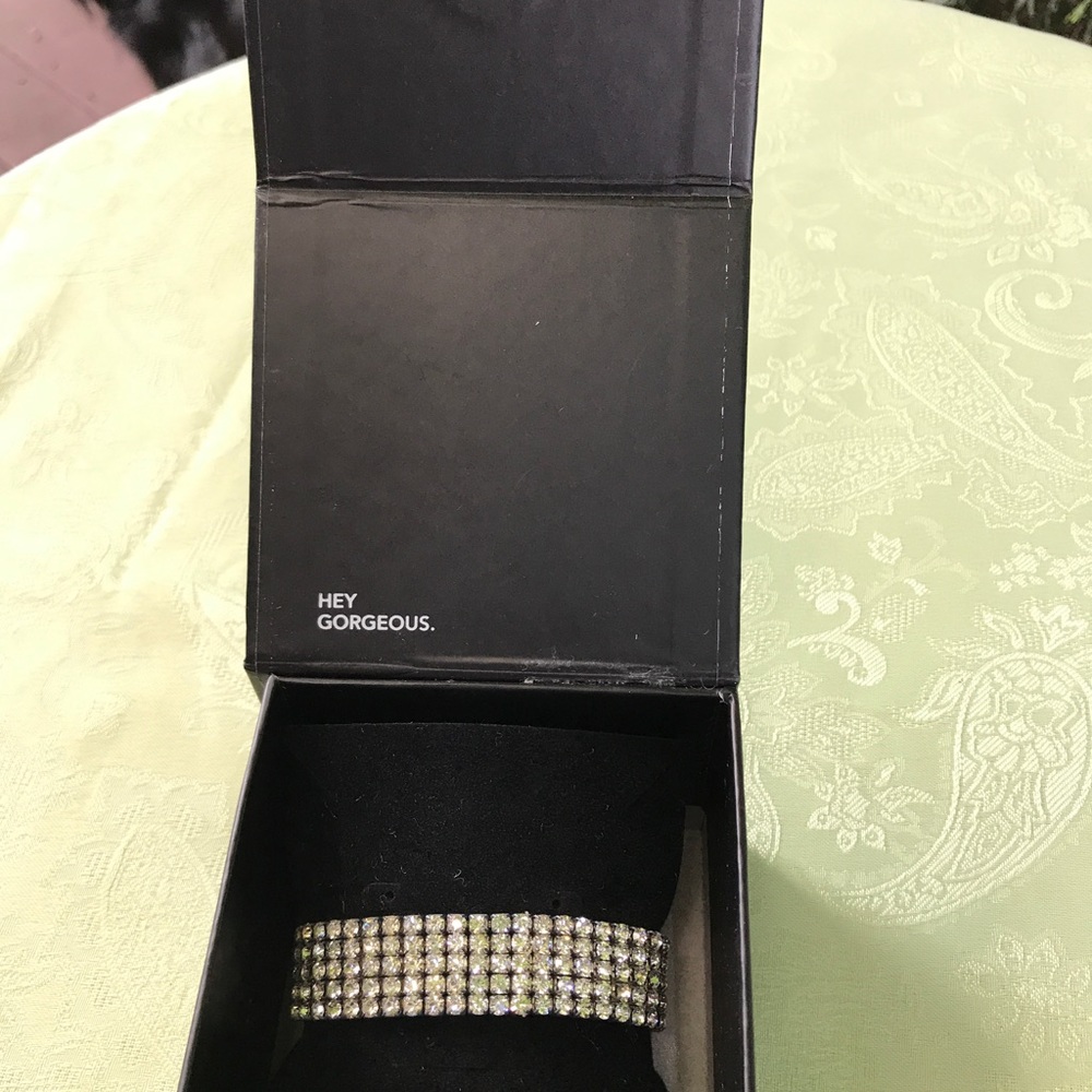 Rhinestone cuff