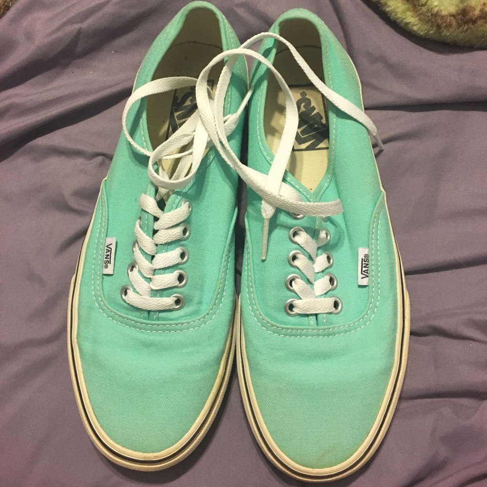 Mint Green Vans