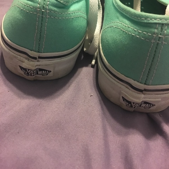 Mint Green Vans - Picture 4 of 4