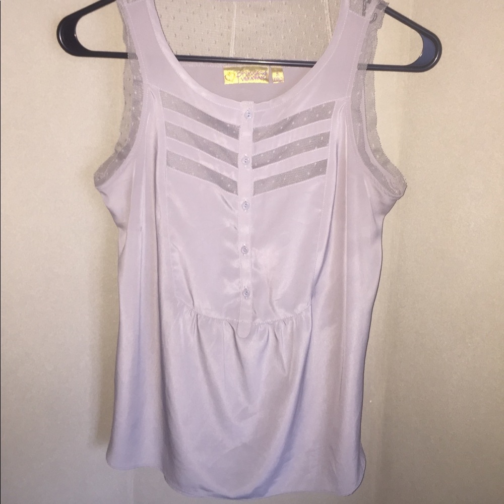 Grey business casual top