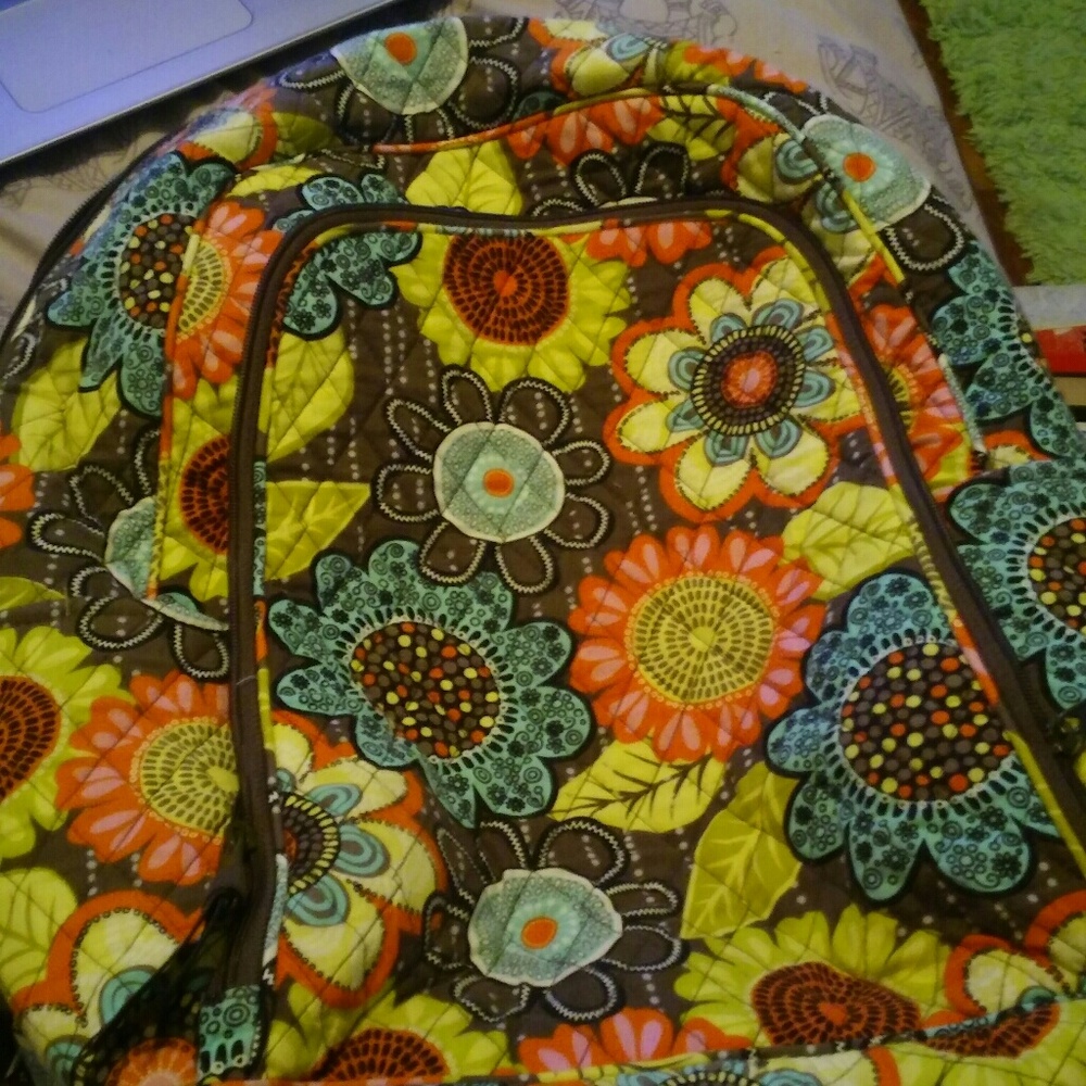 Vera bradley laptop backpack