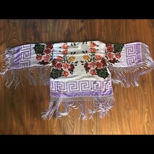 Girl on the Vine NWT lavender kimono size XS