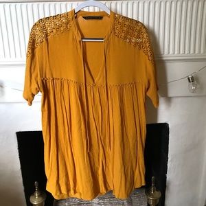 Mustard yellow sundress