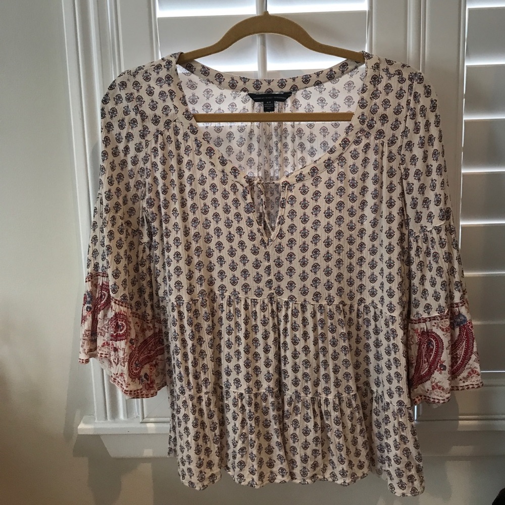 American Eagle Boho blouse