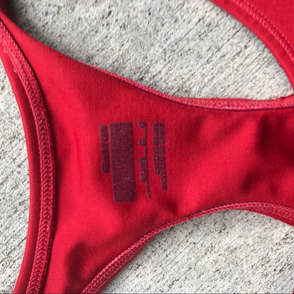 Red Nike Sports Bra - Picture 7 of 7