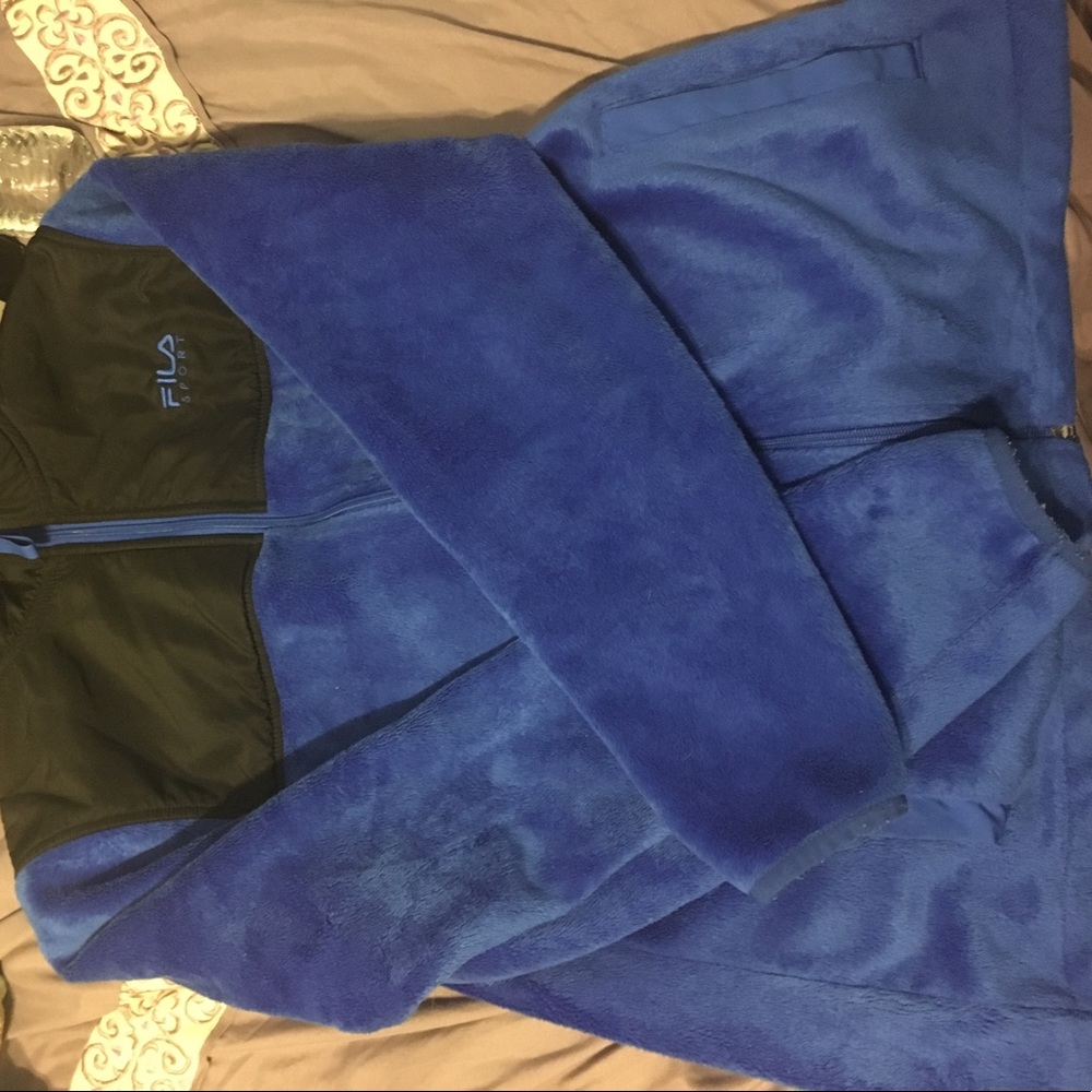Fila royal blue jacket