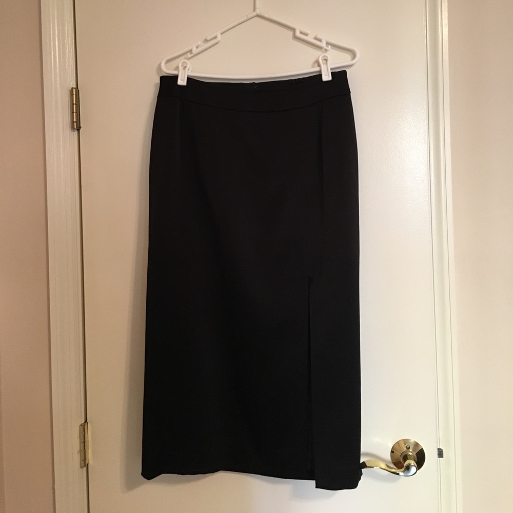 Talbots pencil skirt with slit