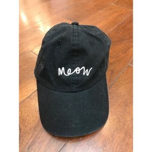 Black Meow hat