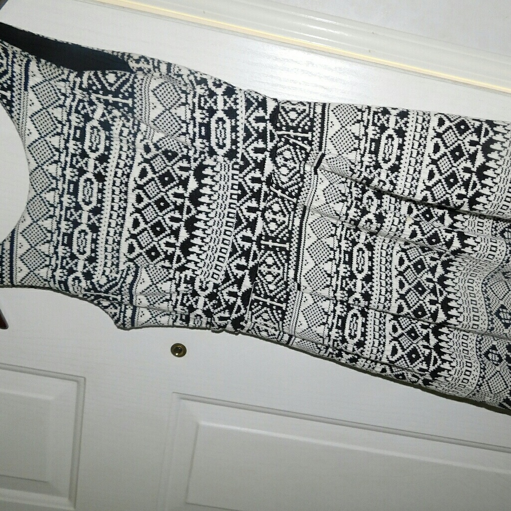 Tribal print dress