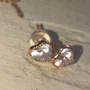 14k GOLD NECKLACE AND EARRING SET