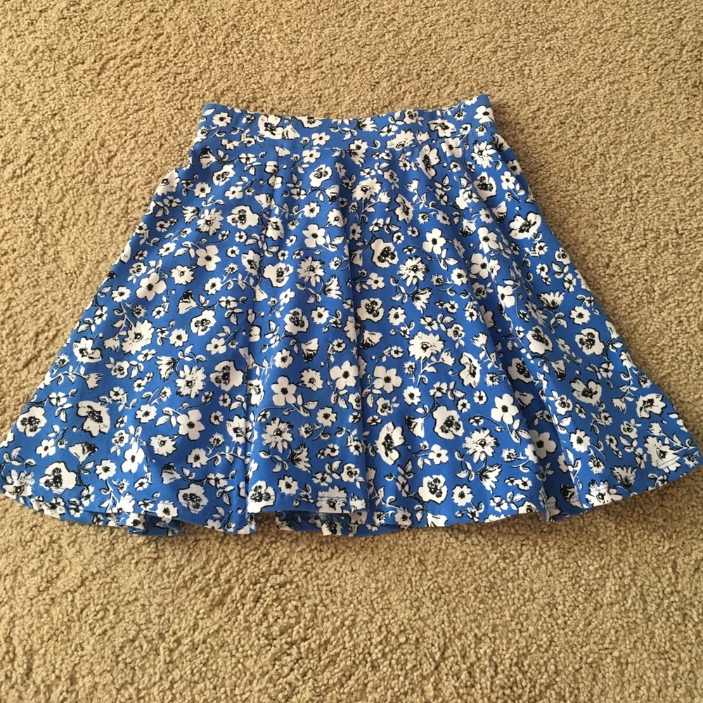 Flower Skater Skirt
