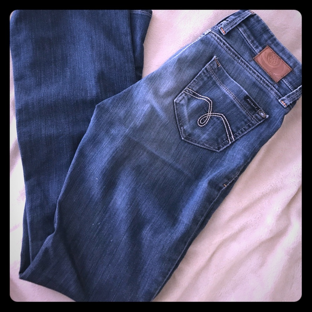 Mavi high waisted flares!