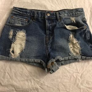 Jean shorts