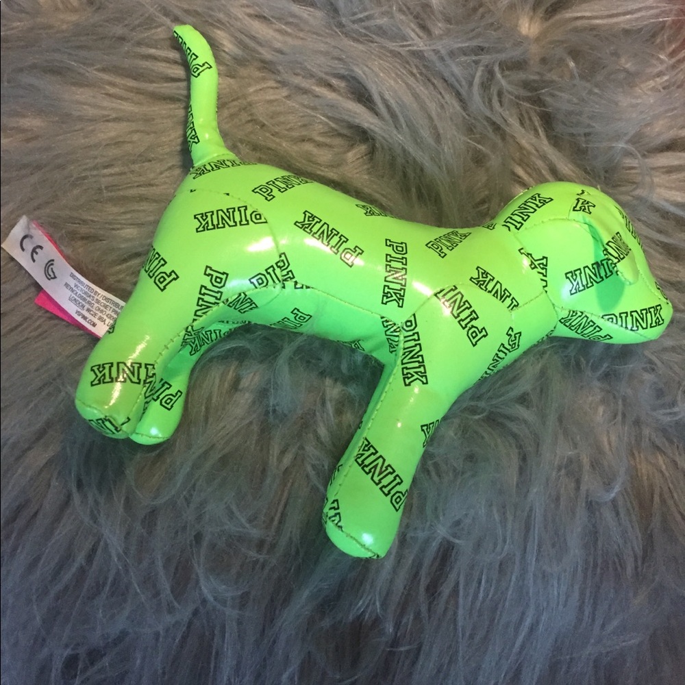 PINK stuffed animal/ dog