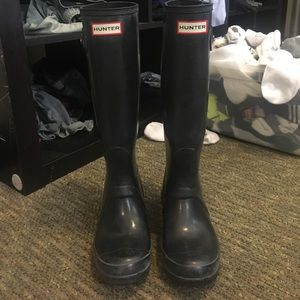 Hunter rain boots Size 6