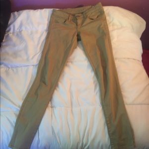 Khaki jeans American eagle sz 2