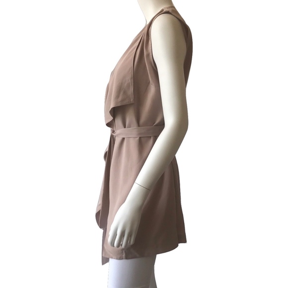 Artisan NY Taupe Wrap Vest - Picture 3 of 6