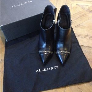All Saints Boots size 38 us 7 1/2 new with box