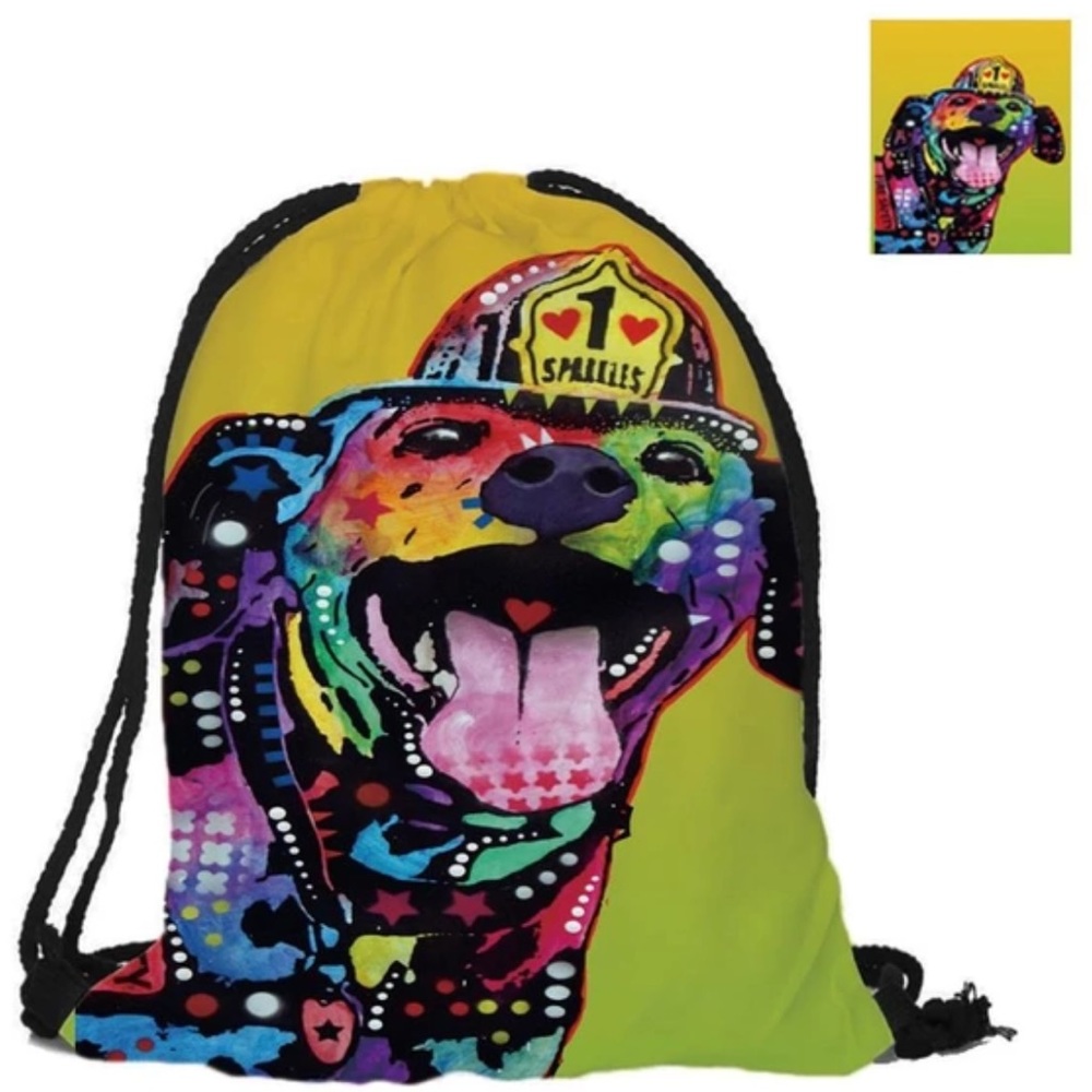 Dalmation Drawstring Bag