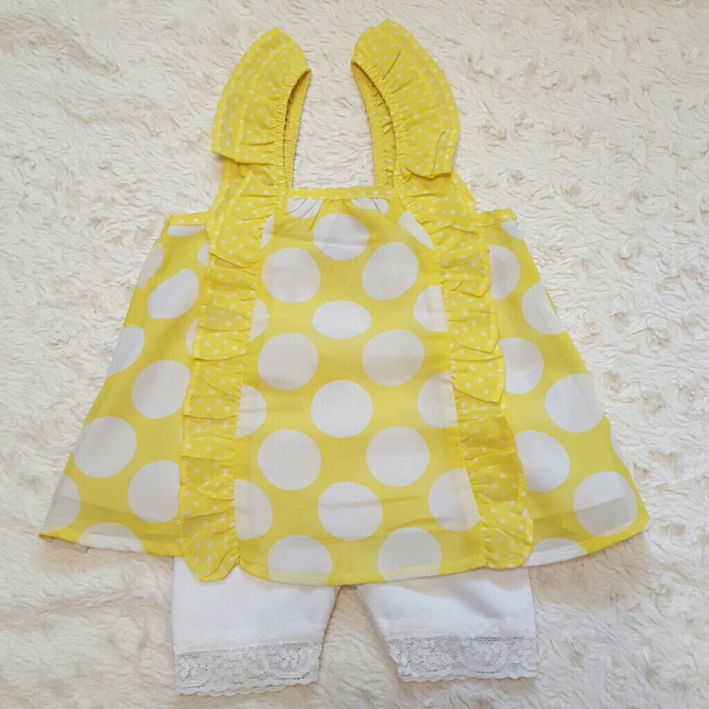 Baby Polka Dot Tunic 💛