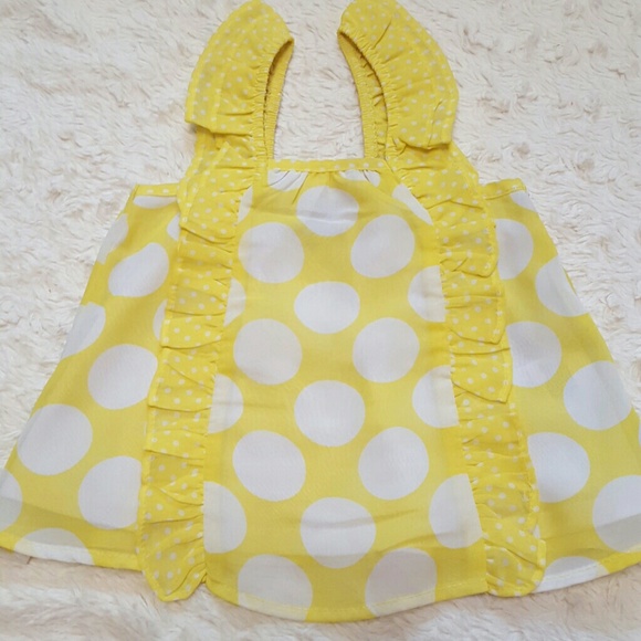 Baby Polka Dot Tunic 💛 - Picture 2 of 5