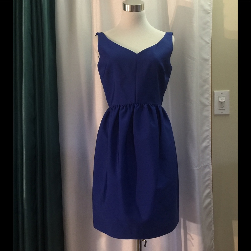 Kate Spade cupcake skirt new dress lapisblue color