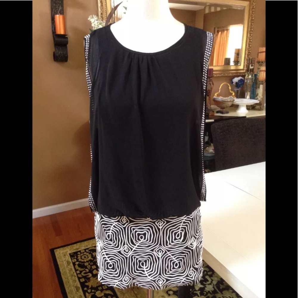 European formal fancy cocktail knee length dress.