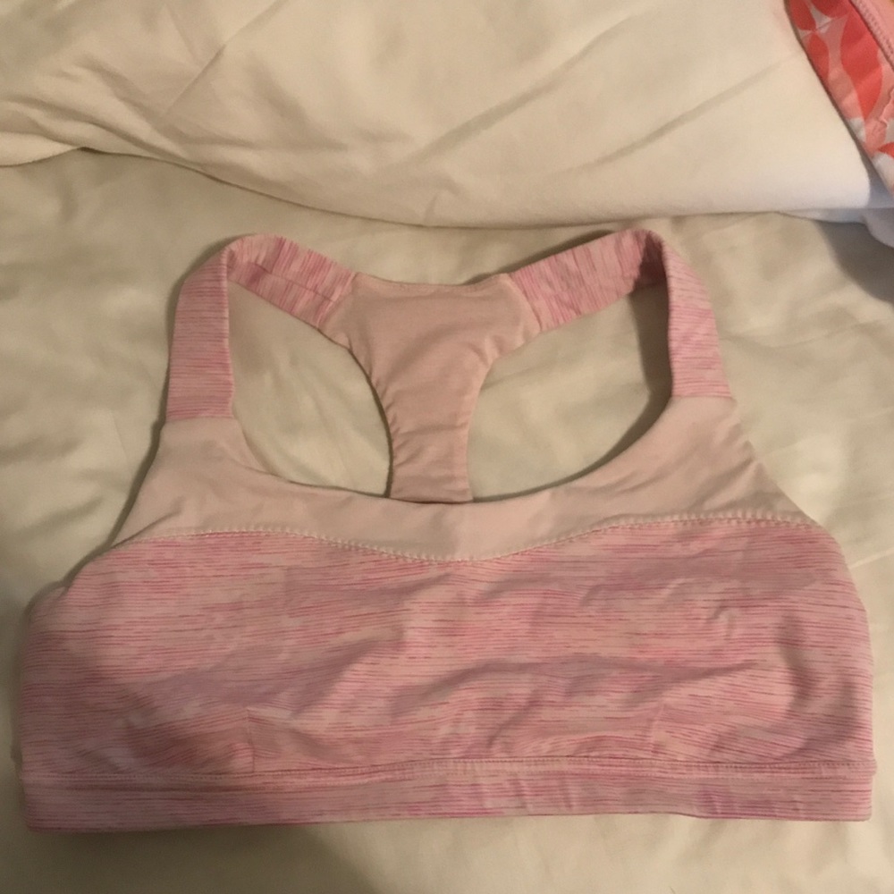 Pink lululemon Sports Bra