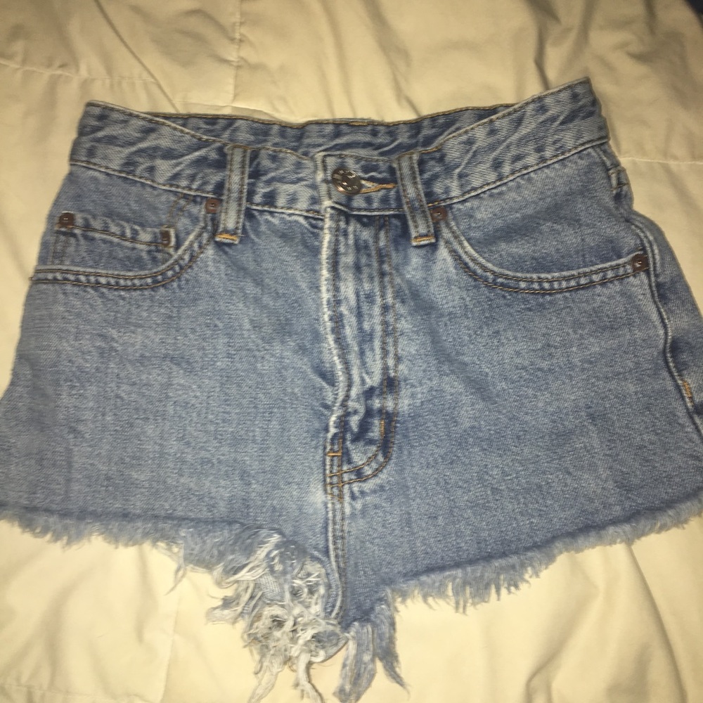 BDG high rise shorts size 24