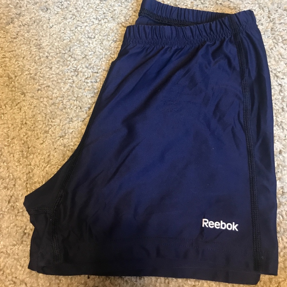 Reebok Navy Workout Spandex