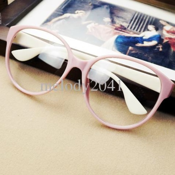 Nerd round glasses colorful Frame - Picture 3 of 7