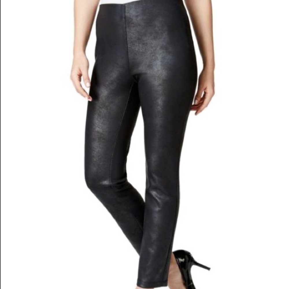 Style & Co. Coated Mid-Rise Leggings