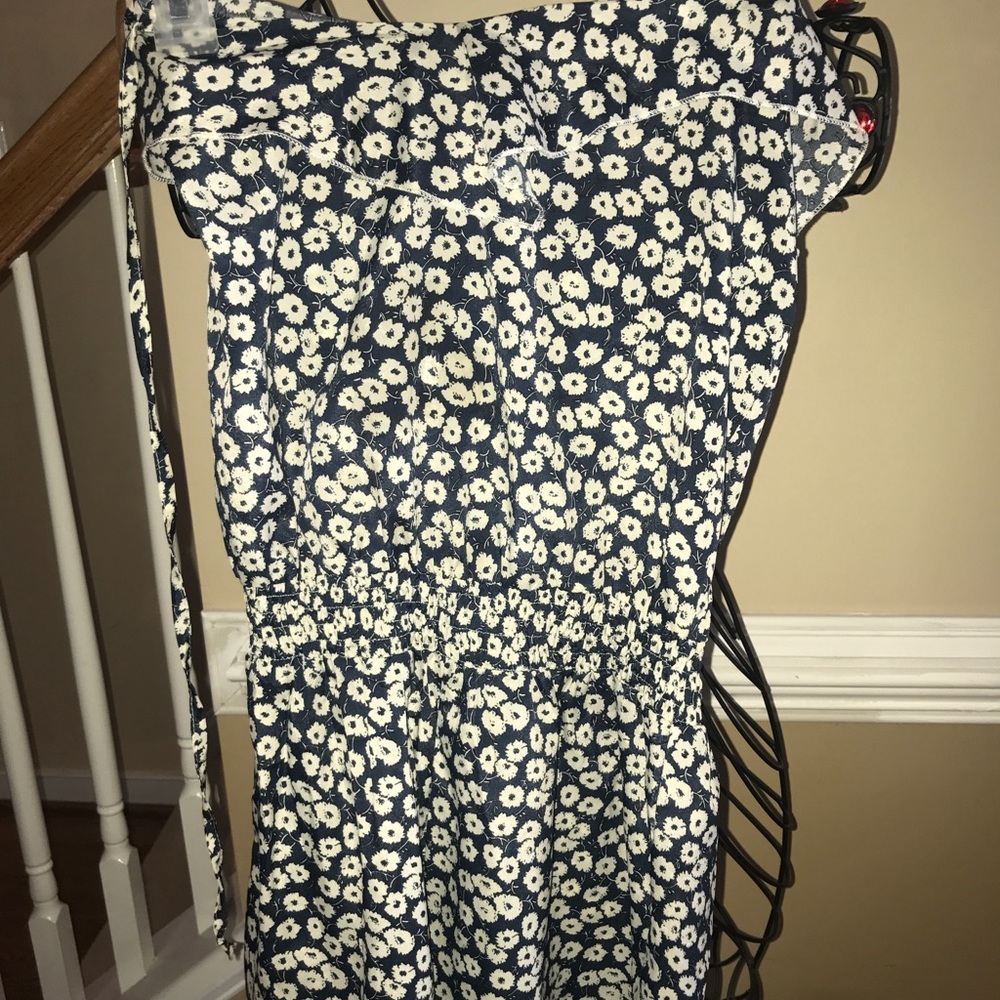 Flowered romper