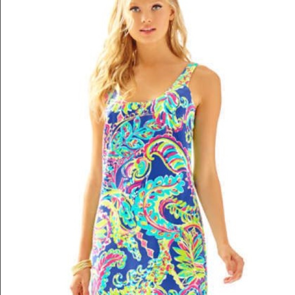 Lilly Pulitzer Silk Backless Dress
