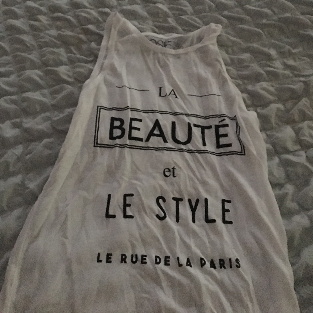 French gibberish tee