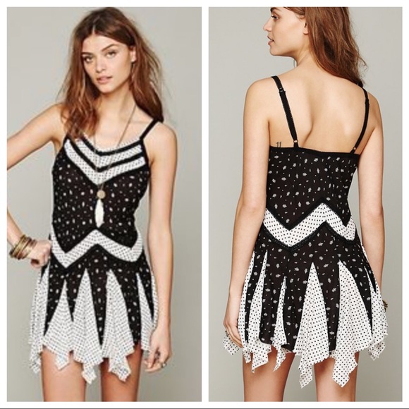 Free People Dresses & Skirts - Free People In & Out Ditsy Floral Slip Dress