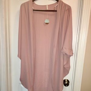 Pink Blush dusty pink kimono