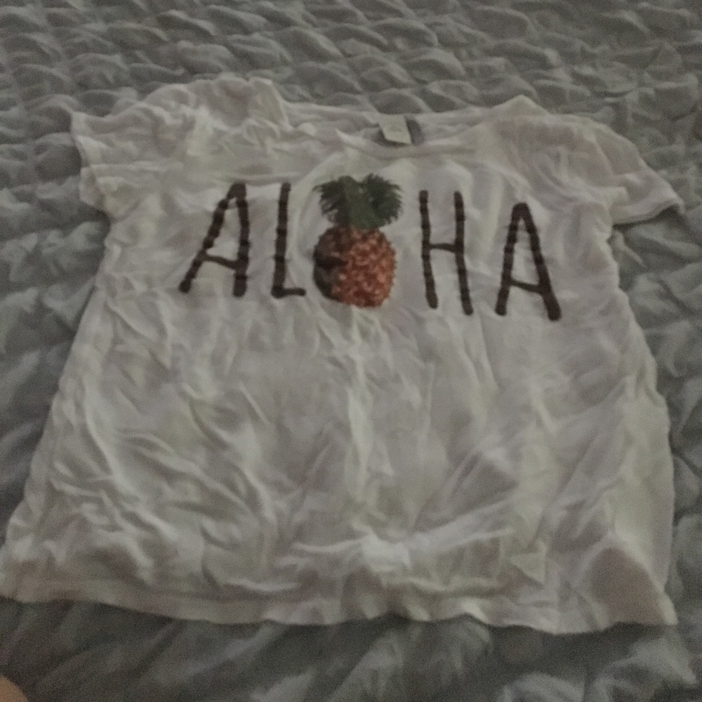 Tropical pineapple tee