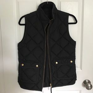 J.Crew Black Vest